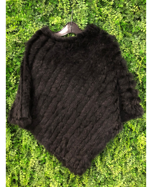 Fur Poncho - Brand-Random Fashions : Preview & District - Random W21