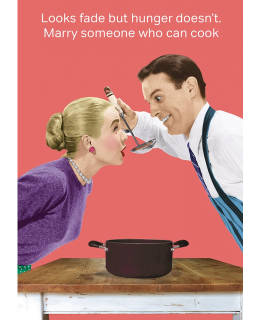 Marry A Cook Card