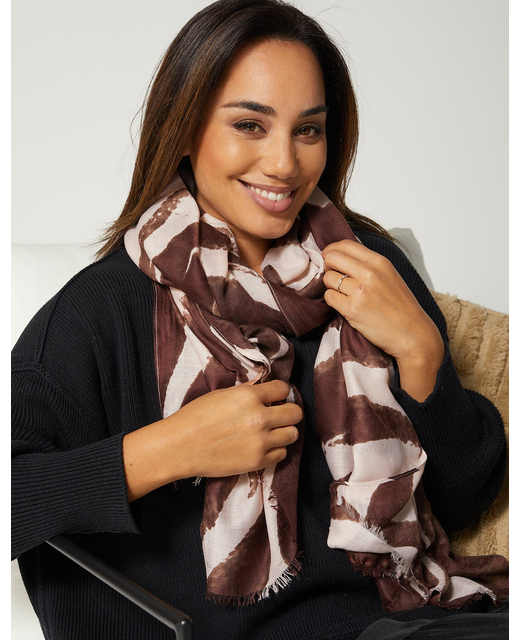 Rust/Blush Scarf