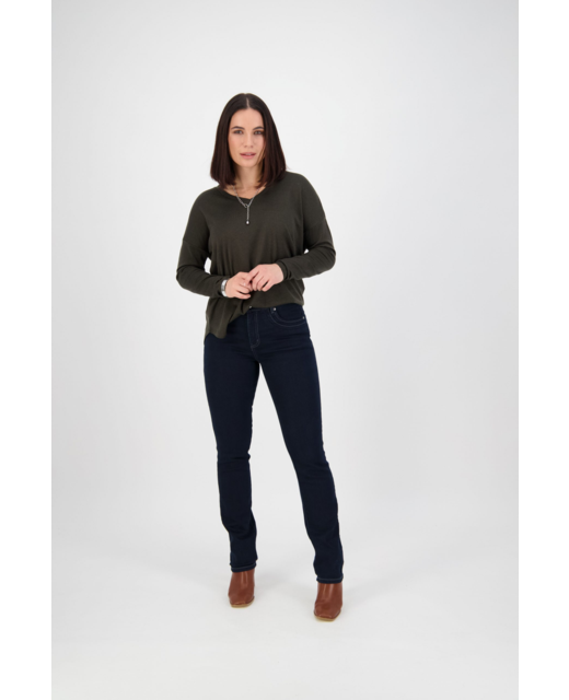 Vassalli Slim Leg Full Length Jean