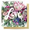 D Love Bouquet Card