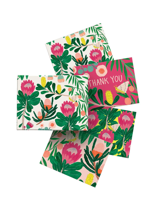 King Protea Notecards - Boxed Pack of 8