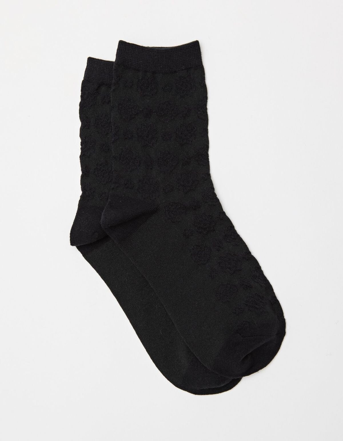 Texture Black Socks - Brand-Stella & Gemma Accessories : Preview & District  - Stella + Gemma Ongoing