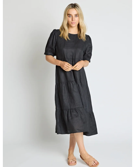 Corsica Dress - Black - Brand-Stella & Gemma Clothing : Preview ...