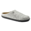 Birkenstock Zermatt Wool Felt Narrow Slip On - Light Grey