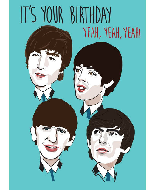 The Beatles Card