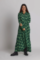 Chelsea Dress - Foliage Check