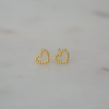 Dotty Love Studs Gold