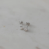 Mini Pearl Studs Silver