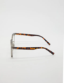 Lili Grey with Tort Arms Reader Glasses x 2.00