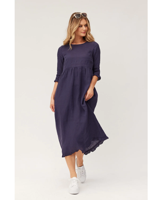 Lemon Tree Josie Linen Dress