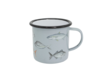 Moana Road NZ Fishing Club Enamel Mug - Small