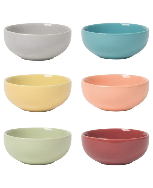 Livewires Canyon Assorted Pinch Bowl Set of 6