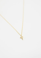 Stella + Gemma Lucky Cross Necklace - Gold