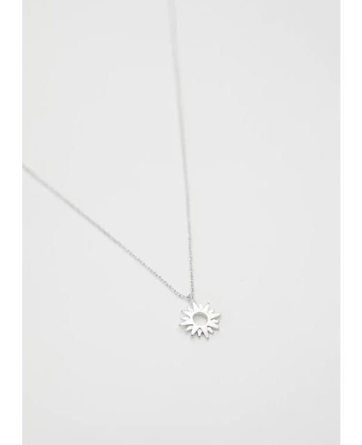 Stella + Gemma Joy Burst Necklace - Silver