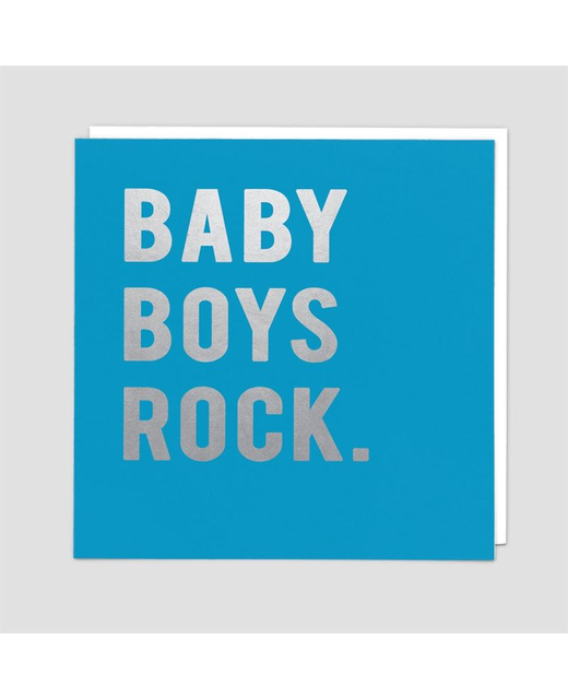 Livewires Baby Boys Rock Card