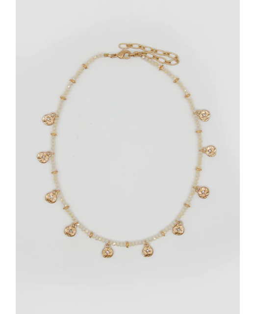 Stella + Gemms Beads & Nuggets Necklace