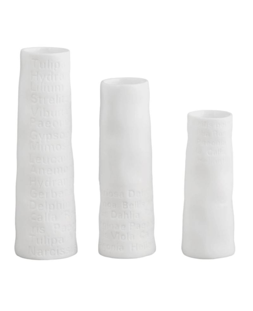 Livewires Mini Pottery Vase Set of 3