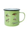 Moana Road Small Enamel Mug - Fly Fishing 