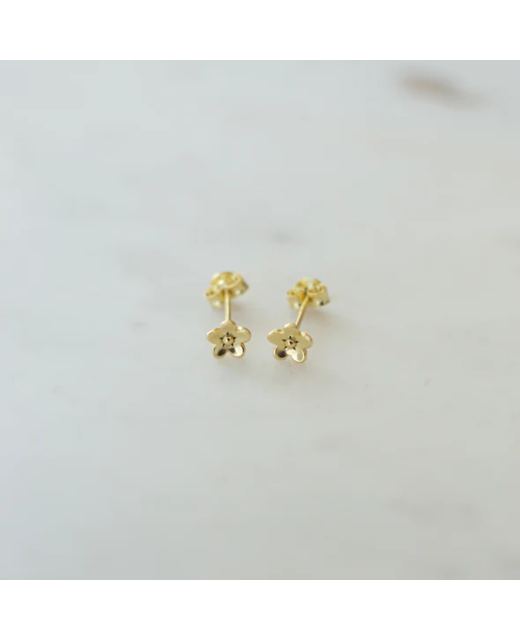 Sophie Daisy Day Studs - Gold