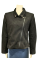 Foil Suede Biker Jacket