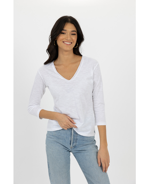 Humidity Stella V-Neck Top