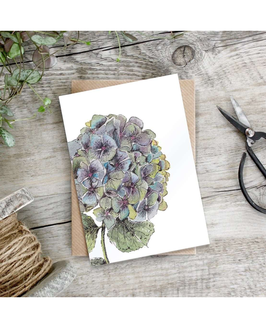 Livewires Hydrangea Card