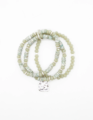 Stella + Gemma Beads wtih Beaten Disc Bracelets