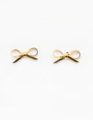 Stella + Gemma Large Dainty Bow Earrings