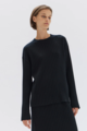 Assembly Label Wool Cashmere L/S Rib Top