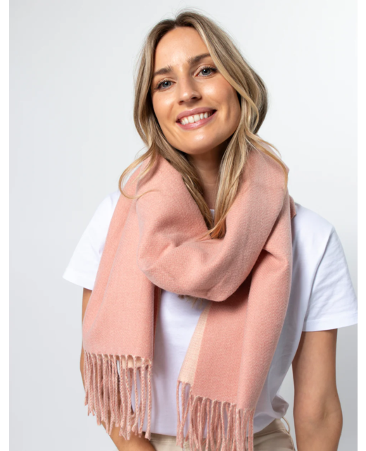 Stella + Gemma Two Tone Scarf