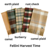 Parisian Fellini Harvest Time Scarf