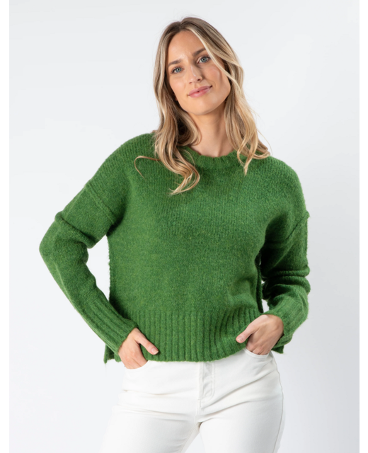 Stella + Gemma Vida Jumper - Supergreen