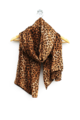 Archer House Leopard Print Scarf