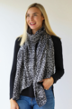 Archer House Leopard Print Scarf