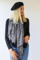 Archer House Leopard Print Scarf