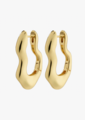 Pilgrim Wave Wavy Earrings