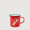 Moana Road Enamel Tiki Tour Mug - Small Red