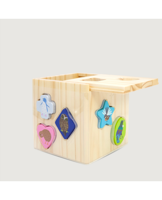 Moana Road Shape Sorter - NZ Birds