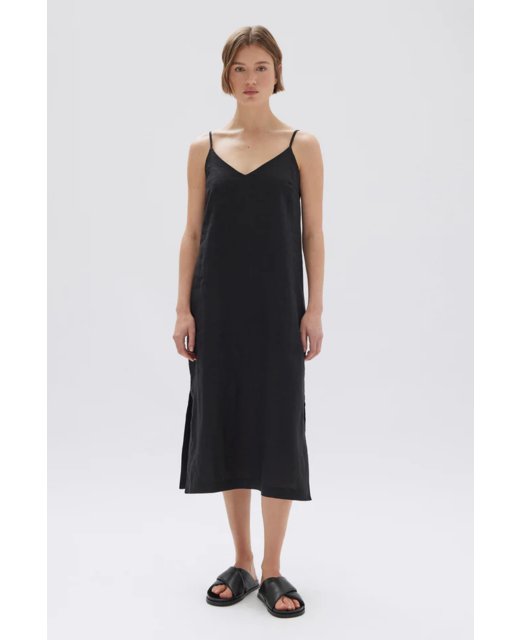 Assembly Label Vallory Linen Slip Dress