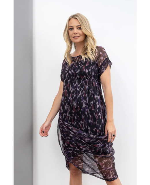 Nes Flow Silk Dress