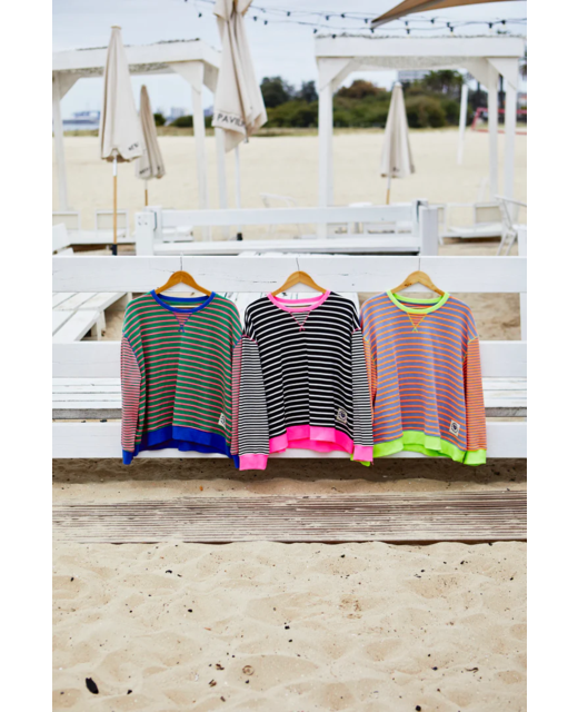 Hammill + Co Retro Stripe Sweat