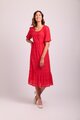 Memom Midi Volume Sleeve Dress