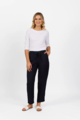 Vassalli Elastic Waist Slim Leg Pant