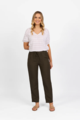 Vassalli Elastic Waist Slim Leg Pant