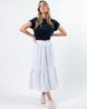 Stella + Gemma Hanna Skirt - White