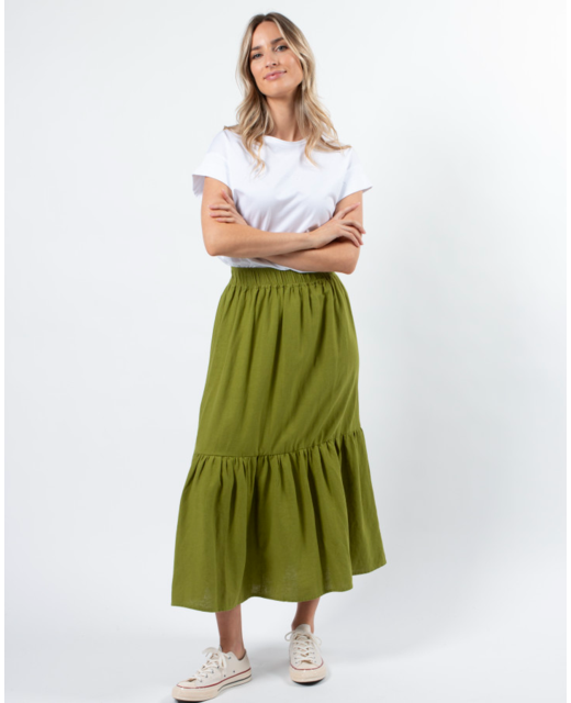 Stella + Gemma Hanna Skirt - Guacamole