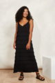 Eb & Ive La Mer Frill Maxi Dress