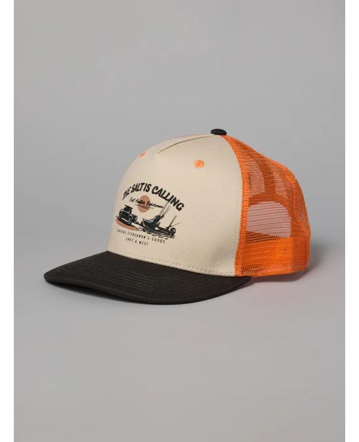 Just Another Fisherman Salt Is Calling Trucker Cap