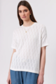 Marlow Grid Weave Knit Tee